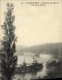 VINTAGE POSTCARD Landevennec the Squadron Of Reserve Seen Of the Hill Boats