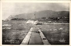 CPM Tempete Sur Le Lac Du Bourget