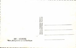 CPAMLourdes View from above On the Basilica