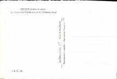 CPM Loches la Porte Des Cordeliers Et Le Chateau Royal