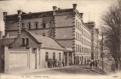 VINTAGE POSTCARD Kehl Barracks Charlet Militaria