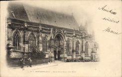 CPA Mortagne Eglise Notre Dame Cachet Alencon a Conde