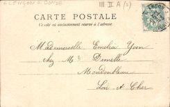 CPA Mortagne Eglise Notre Dame Cachet Alencon a Conde