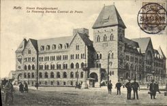 POSTAL Metz de la VENDIMIA nuevo sede de la estación