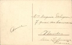 POSTAL Metz de la VENDIMIA nuevo sede de la estación