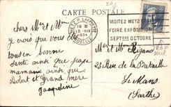 CPA Metz Vue Generale Prise De St Quentin