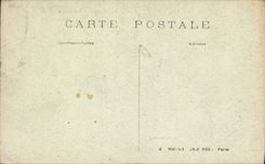 VINTAGE POSTCARD Meudon Train station