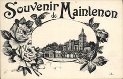 CPA Souvenir de Maintenon