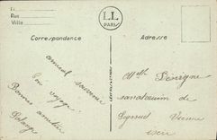 VINTAGE POSTCARD To remember of Maintenon