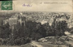 VINTAGE POSTCARD Laffitte Houses View