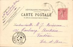 VINTAGE POSTCARD Marmoutier Together Of the Caves