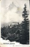 CPA Chocolat Klaus Montanvert et aiguille du Dru 