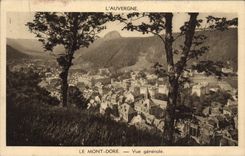 CPA Le Mont Dore Vue generale