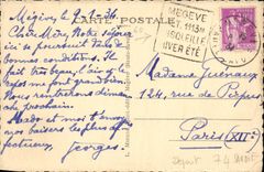 VINTAGE POSTCARD Megeve