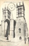 VINTAGE POSTCARD Montpellier Frontage of the cathedral