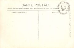 CPA Montpellier La place de la Comedie