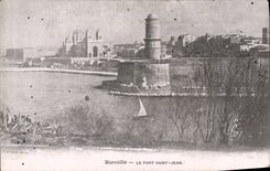 CPA Marseille Le fort Saint Jean 