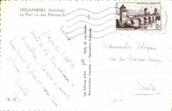 MODERN CARD Douarnenez the Port Seen Of Plomarch Boats