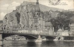 VINTAGE POSTCARD the Coilegiale Bridge And the Citadel Dining