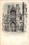 CPA Dieppe Portail De I'Eglise Saint Jacques