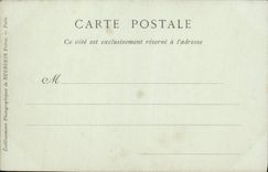 POSTAL Dieppe Ruines de la VENDIMIA del castillo del arco