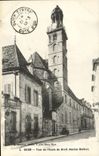 VINTAGE POSTCARD Dijon Turn De I' Ecole Of Right Old belfry