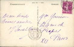 Chalet de Dinard de la POSTAL de la VENDIMIA del hotel de la bahía