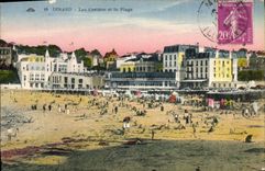 CPA Dinard Les Casinos Et La Plage