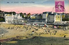 CPA Dinard Les Casinos Et La Plage