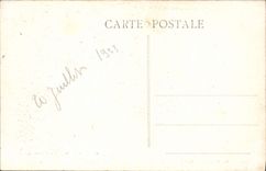 CPA Caverne Du Dragon Entree des 3 galeries correspondant au front francais face Outches la vallee Foulon 