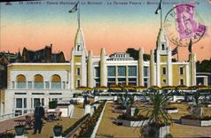 CPA Dinard Casino Municipal Le Balneum La terrasse fleurie