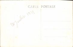 VINTAGE POSTCARD Cave Of the Dragon Sculptee Head in the cave during the war