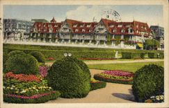 CPA Deauville La Plage Fleurie Hotel Normandy