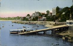 CPM Dinard Embarcadere Des Vedettes Vertes Bateau