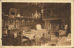 VINTAGE POSTCARD Divine On Sea Room Of Marmourets William the Conqueror Fashionable country inn