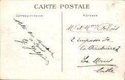 CPA Deauville Gros Temps Pendant La Saison