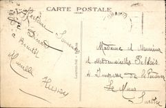 La POSTAL Dinard Debarcadere de la VENDIMIA tiene marea baja enfrente Saint del barco de Malo