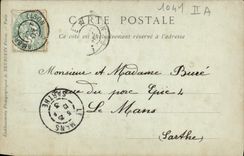 VINTAGE POSTCARD Dinan the Statue Of Of Guesclin by Fremiet