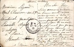 VINTAGE POSTCARD Alsace France Wants Your Delivery militaria