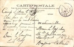 VINTAGE POSTCARD In Berry Camp D' Avor Vault And Baraquements Militaria