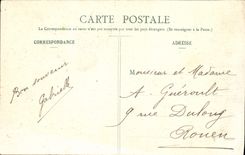 VINTAGE POSTCARD Leveque Bridge the Place Of the Theater