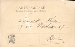 VINTAGE POSTCARD Living room 1903 Song Of the Cayron twilight