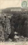 CPA Bagnoles De L'Orne Le Lac Et Le Grand Hotel Vue prise du roc au chien 