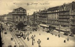 CPA Bruxelles Place De Brouckere