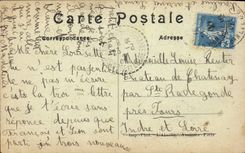 VINTAGE POSTCARD Paris the Opera the Staircase