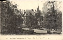 POSTAL Dinard de la VENDIMIA el señorío del vizconde