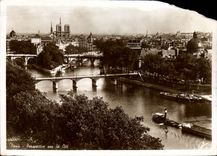 CPA Paris Perspective sur La Cite