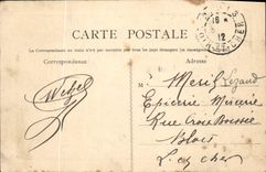 VINTAGE POSTCARD Beaugency the Tower the church the castle