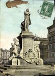 VINTAGE POSTCARD Bordeaux Monument of Leon Gambetta