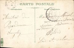 VINTAGE POSTCARD Bordeaux Monument of Leon Gambetta
